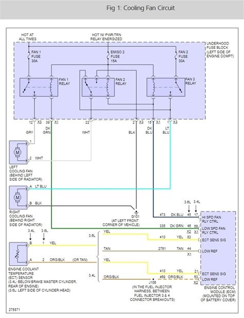 wiring diagram  car electric fan