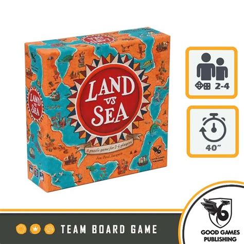 land  sea team board game