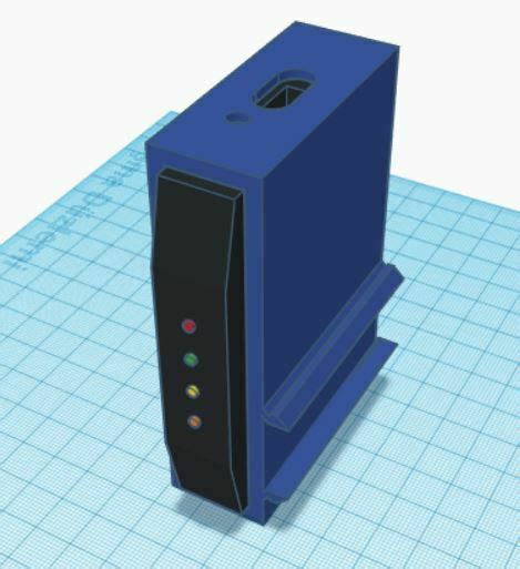 stl file creality wifi box case  mount  printable model  downloadcults