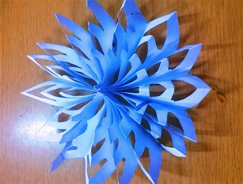 How To Make Paper Snowflakes 3d How To Do Thing