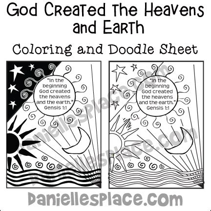 creation bible crafts