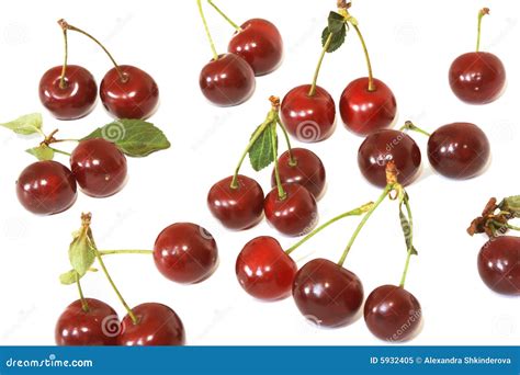 berries   cherry stock image image  healthy fleshy