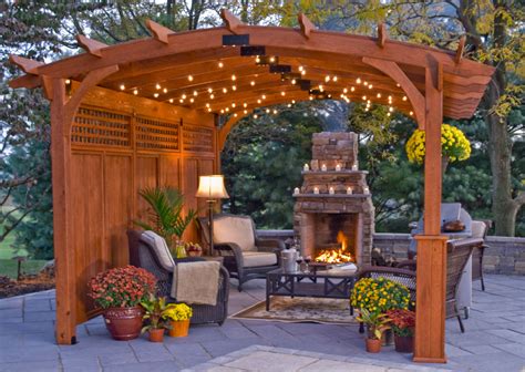 arched hearthside pergola wood vinyl pergolas backyard pergola modern pergola pergola patio