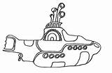 Submarine Beatles Coloringhome sketch template