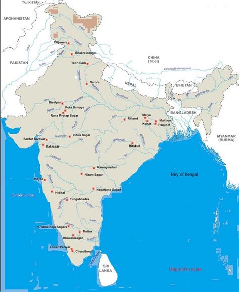 important dams  india pcsstudies geography