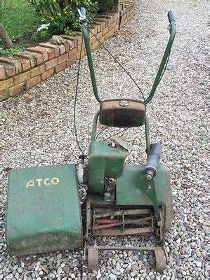 atco twelve petrol  propelled lawnmower   cut lawnmowers shop