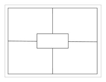 square blank  square writing graphic organizers graphic