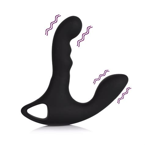 Silicone Anal Plug Vibrators G Spot Prostate Massage Vaginal