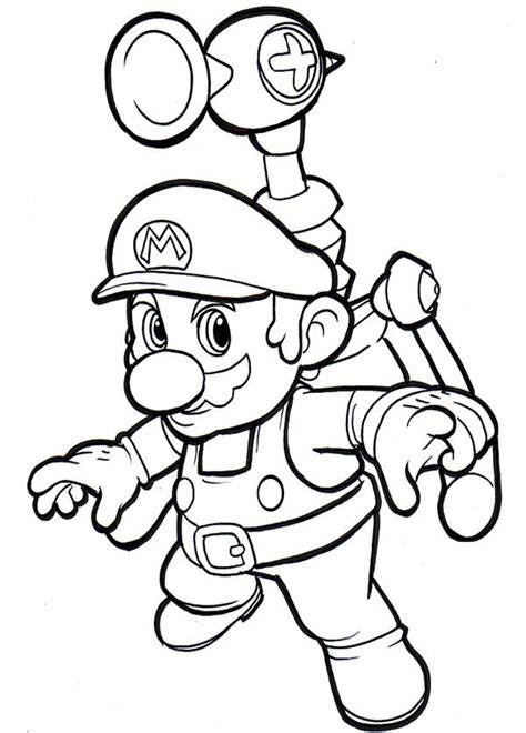printable mario coloring pages  kids super coloring pages