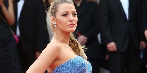 Blake Lively In Blue Dress At Cannes Film Festival Bfg