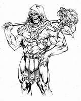 Skeletor Deviantart He Man Coloring Universe Pages Masters Spiderguile Drawings Cartoons 90s Blank Time sketch template