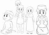 Arab sketch template