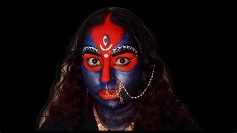 Maa Kali Makeup Maa Kali Makeup Tutorial काली माता मेकअप Kali Makeup
