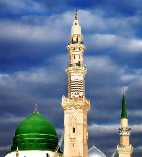 gambar masjid nabawi  gambar masjid nabawi richi wallpaper minaret p    hd