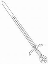 Excalibur Coloring Pages Drawing Arthur King Getdrawings Ws sketch template