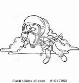 Skydiving Toonaday Illustrationsof sketch template