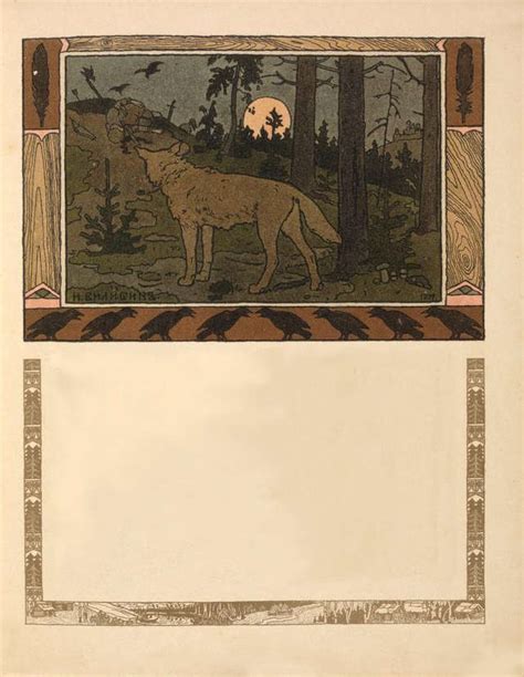 Tsarevich Ivan Firebird And Gray Wolf Vintage Illustrators