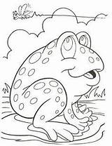Coloring Pages Frog Delightful Little Choose Board Ones sketch template