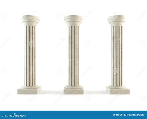classic columns royalty  stock images image