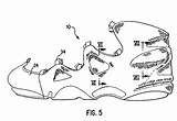 Foamposite Nike Patent Original Air Drawings Sneakernews sketch template
