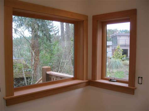 finish carpentrysequoia pacific wood window trim interior window trim
