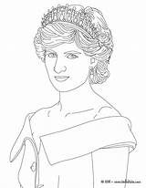 Princesa Gales Ausmalbilder Colouring Hellokids Ausmalen Königin sketch template