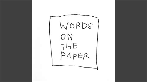 words   paper youtube