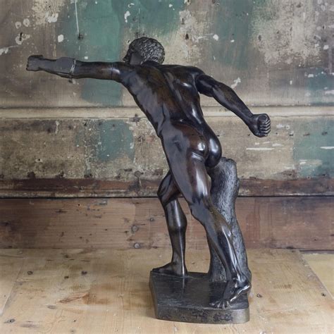 bronze of the borghese gladiator at 1stdibs