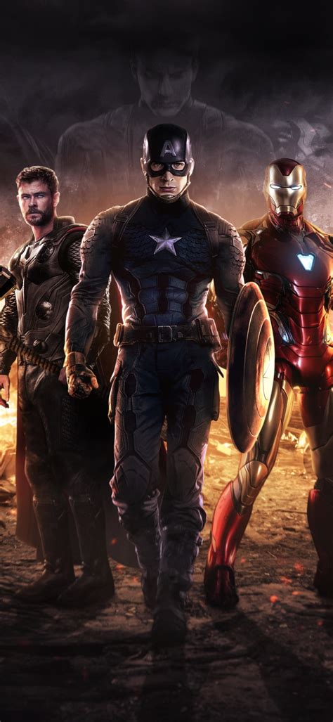 1080x2340 Captain America Iron Man Thor Avengers 1080x2340