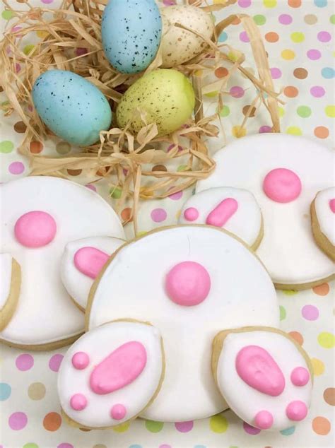 Bunny Butt Cookies Recipe For Easter