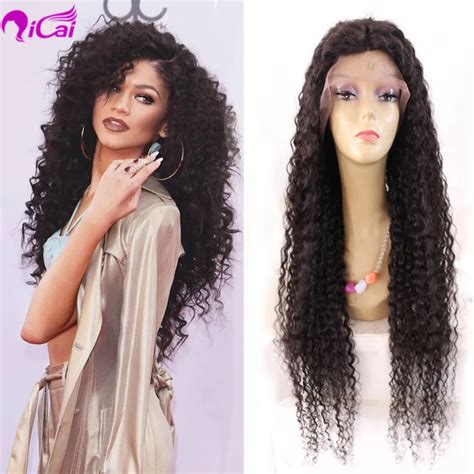 long curl glueless full lace human hair wigs brazilian virgin hair