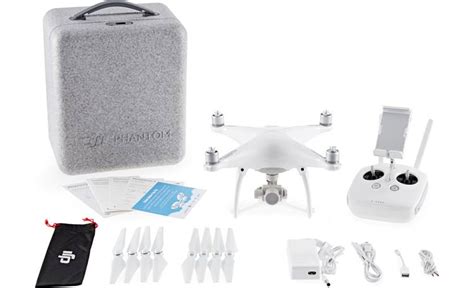 dji phantom  quadcopter aerial drone   megapixel gimbal mounted  camera controller