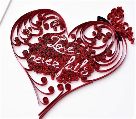 ayani art quilling love  fails