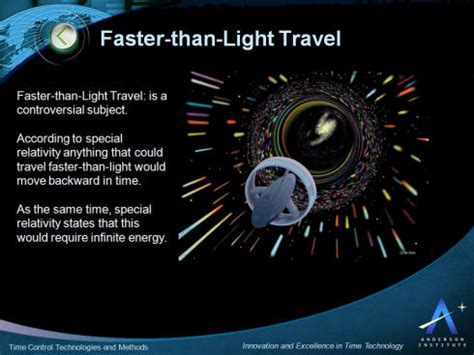 faster  lightspeed time travel