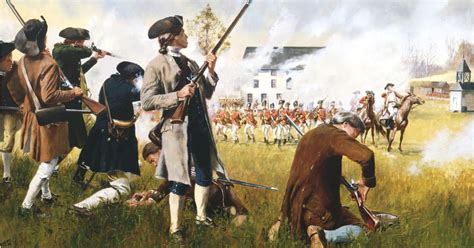 ten facts  battles  lexington  concord american battlefield trust