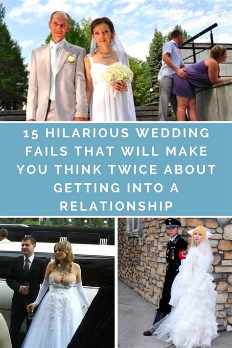 15 Hilarious Wedding Fails That Will Make You Think Twice