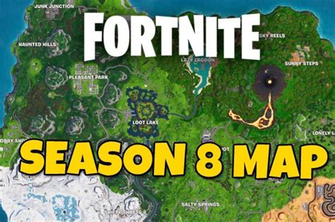 Fortnite Season 8 Map Revealed Your First Look At The New