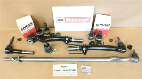 ford     front axle tie rod drag link ball joint rebuild kit oem