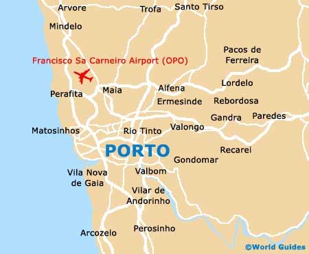 porto maps  orientation grande porto portugal