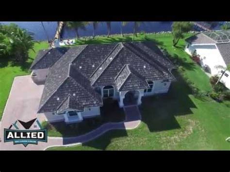 drone view  roof cleaning youtube