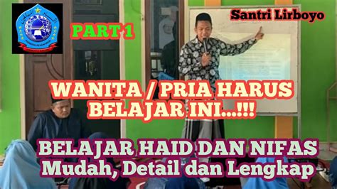 Part 1 Cara Menghitung Haid Dan Nifas Mudah Dan Terperinci Youtube