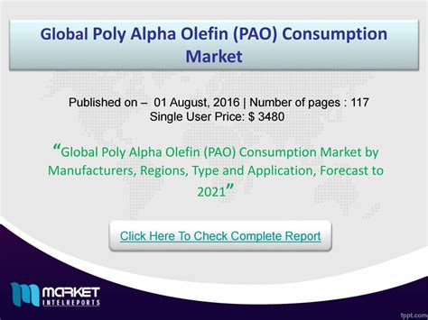 global poly alpha olefin pao consumption market apac   rahul