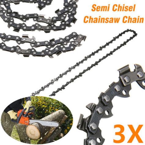 chainsaw chains semi chisel   lp   dl fits ryobi ry ebay