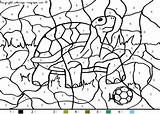 Animal Coloriage Tortue Magique Animaux Magiques Coloriages Numbers Ballon sketch template