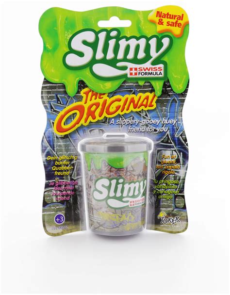 slimy the original slime trash can putty and slime novelties toys