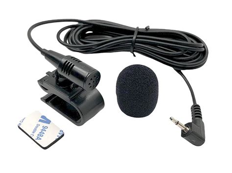 mm microphone mic handsfree  dash car stereo receiver compatible  pioneer avh bt avh