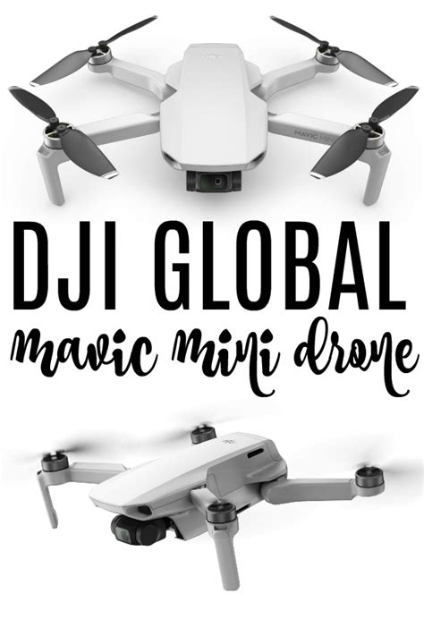 dji global mavic mini drone