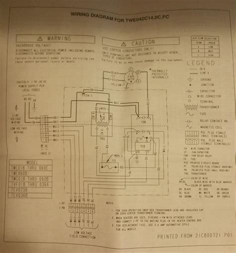 american standard wiring diagram  wiring aprilaire   american standard freedom