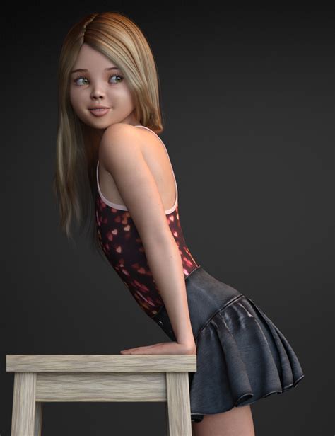 Amber Character And Hair For Genesis 3 Female S [documentation Center]