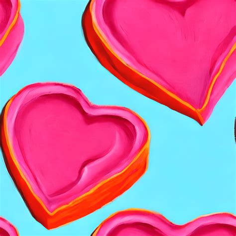 candy hearts painting creative fabrica